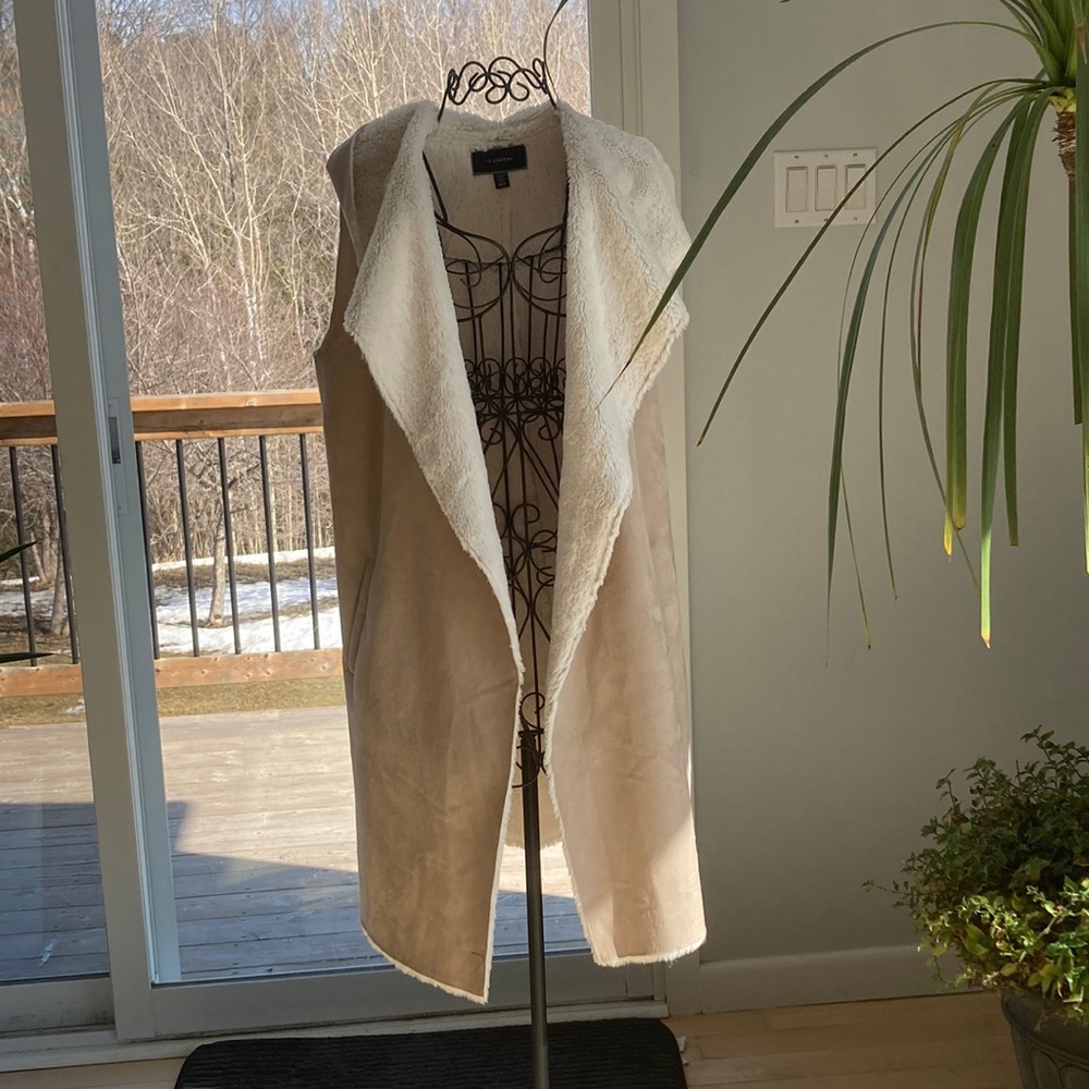 Faux Shearling Vest